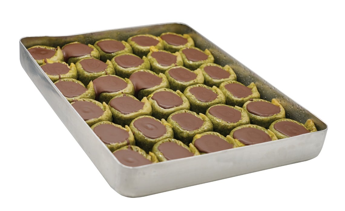 Dubai Kremalı Antep Fıstığı Halkası