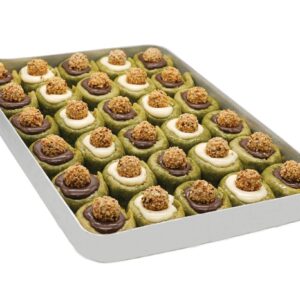 Çikolatalı ve Antep Fıstıkli Fıstık Halkası