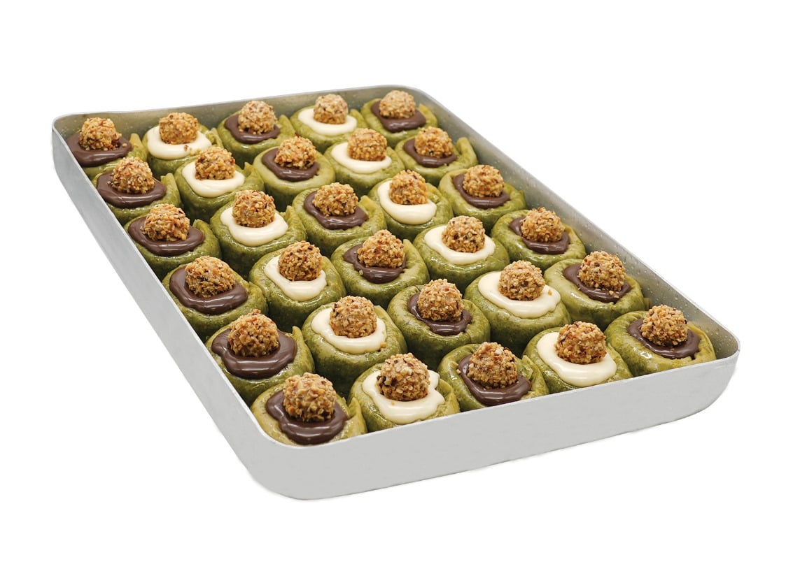 Çikolatalı ve Antep Fıstıkli Fıstık Halkası