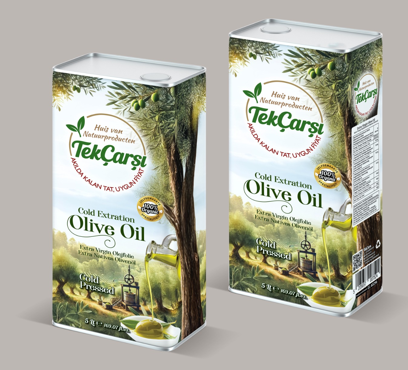 Soğuk Sıkım Extra Virgin Zeytinyağı - Görsel 2