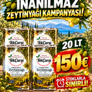 Soğuk Sıkım Extra Virgin Zeytinyağı