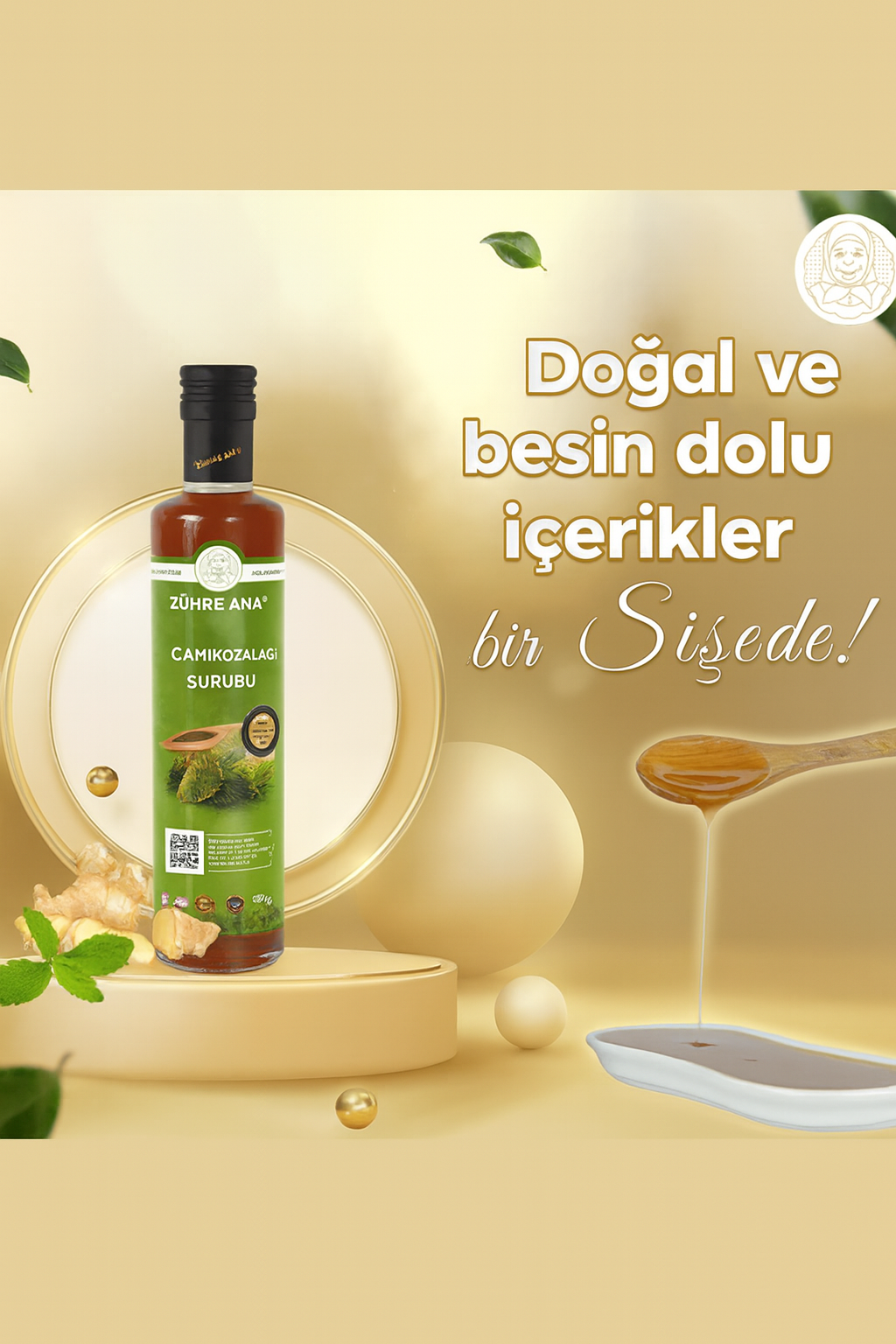 Zühre Ana Servi Kozalağı Şurubu 500ml - Görsel 4