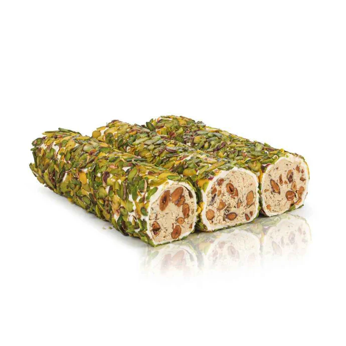 Antep Fıstıklı Bademli Sarma Lokum 500g