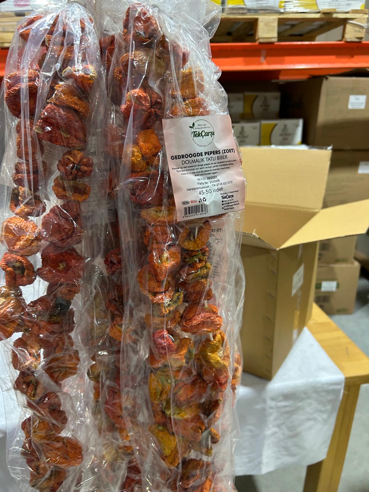 Antep Tatlı Dolmalık Biber Kurusu