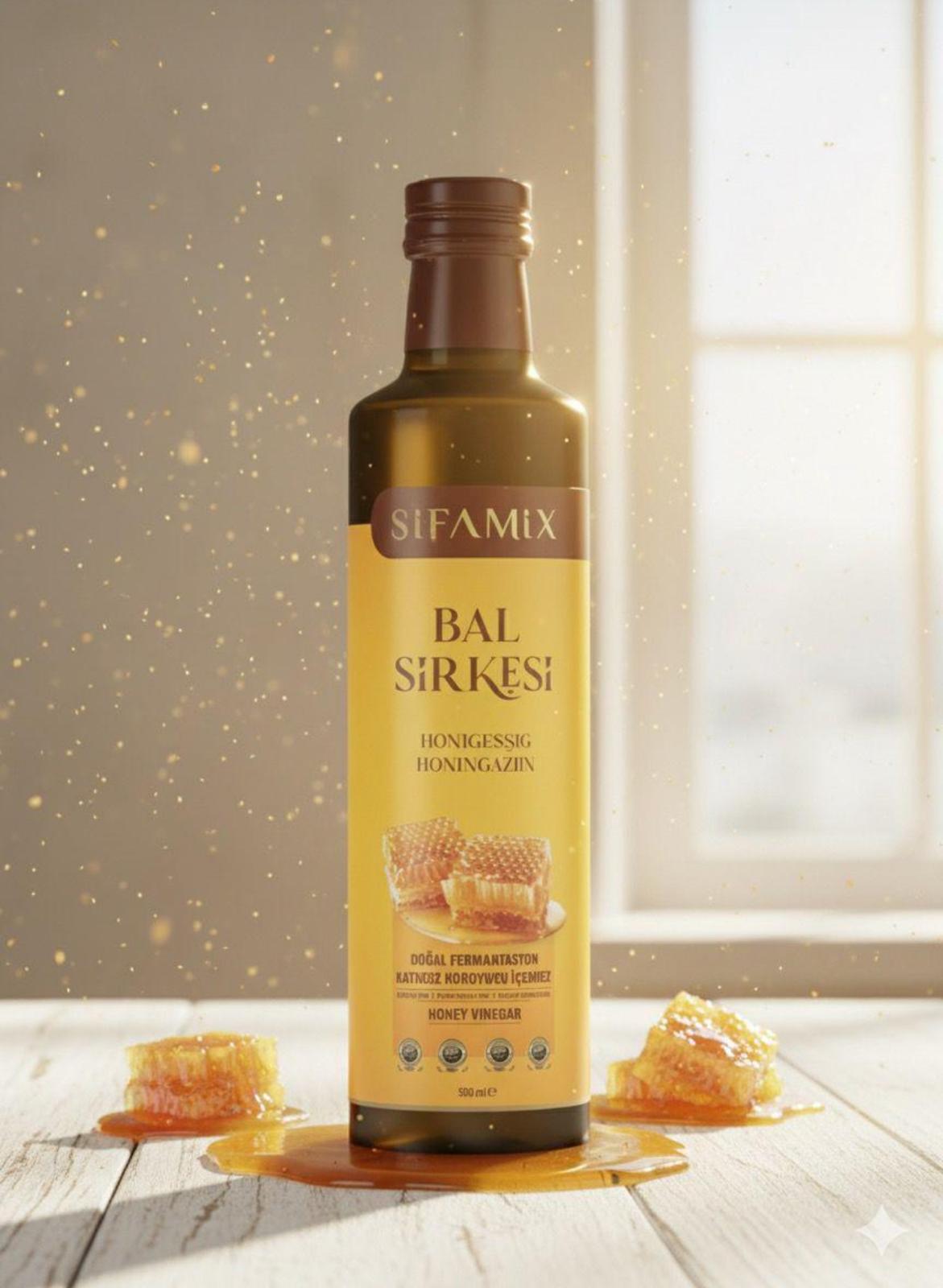 Şifamix Doğal Fermantasyon Bal Sirkesi 250 Ml - Görsel 3