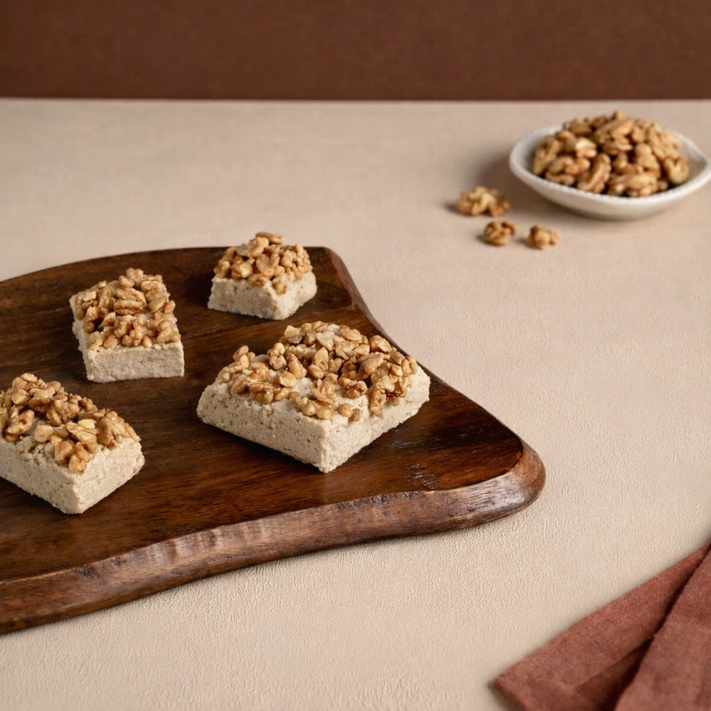 Dilimli Cevizli Tahin Helvası 400gr