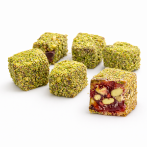 Antep Fıstıklı Nar Aromalı Duble Lokum