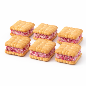 Bisküvili Güllü Lokum - 350gr