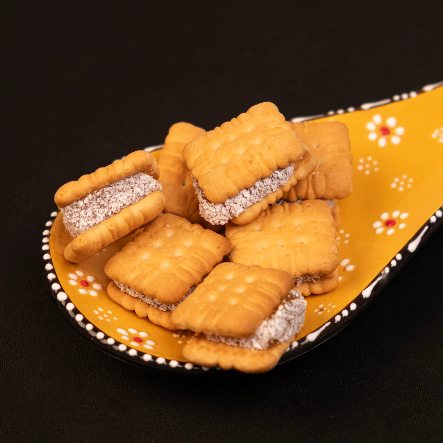 Bisküvili Güllü Lokum - 350gr - Görsel 2