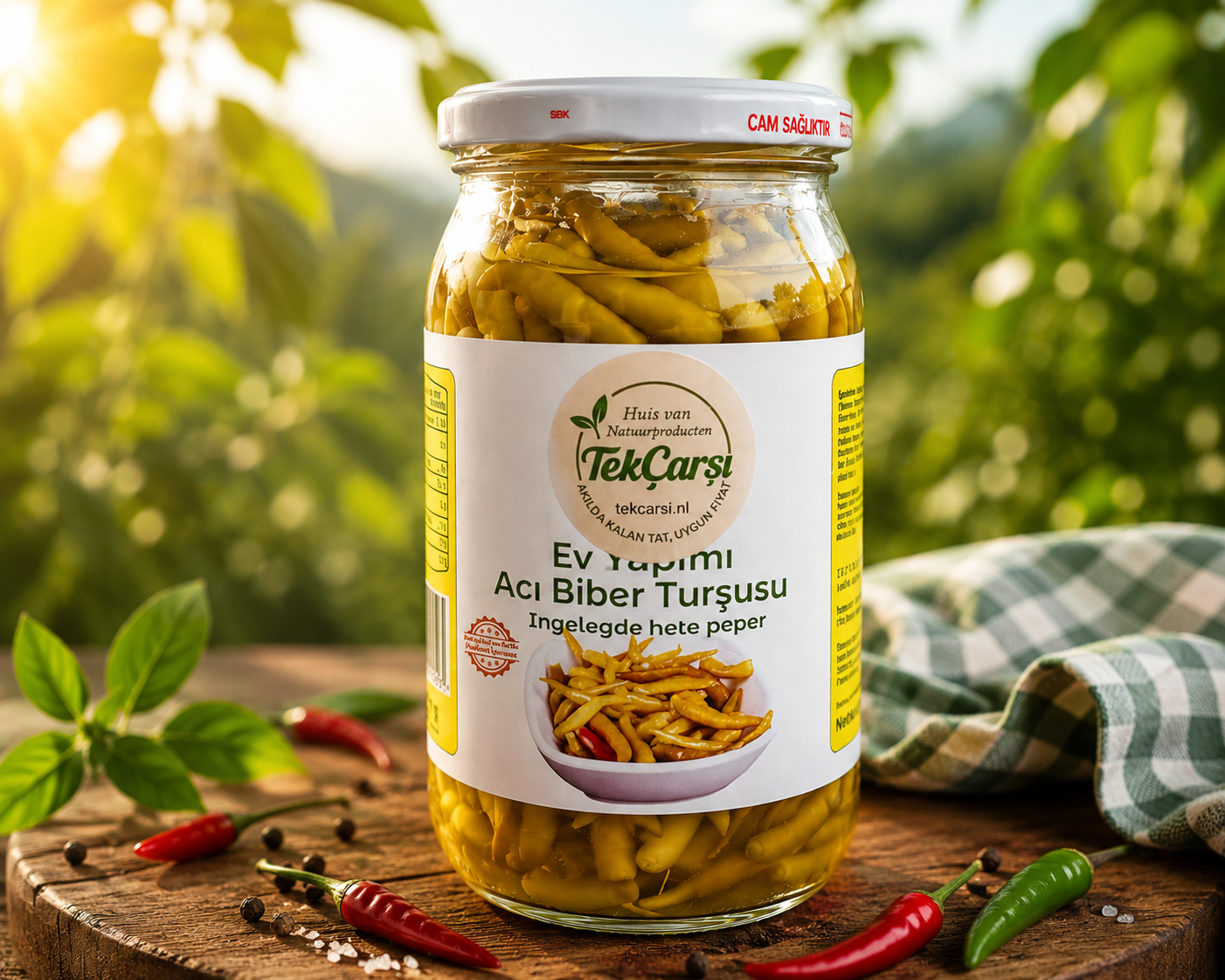 Antep Aci Biber Turşusu 1kg