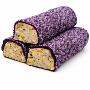 Böğürtlenli Fıstıklı Damla Çikolatalı Sarma