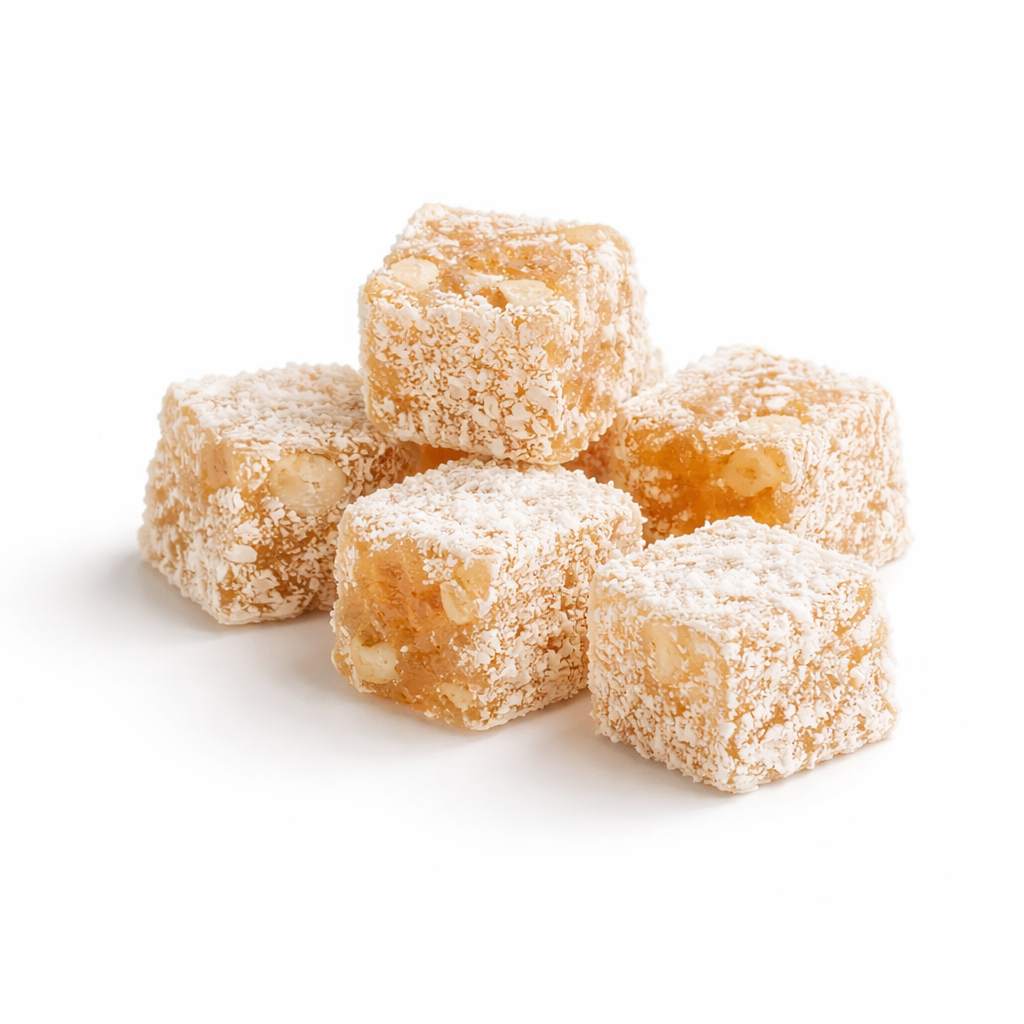 Hindistan Cevizli Fındıklı Lokum - 500gr