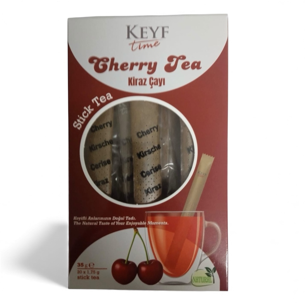 Keyftime Kiraz Çayı - (12 Adet) Paket