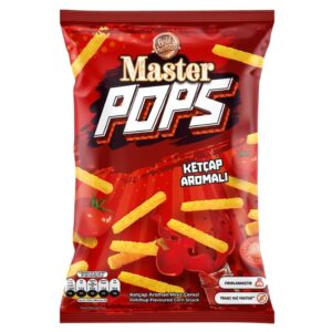 Master Pops Ketçap Aromali Misir Cipsi (90gr X 16)