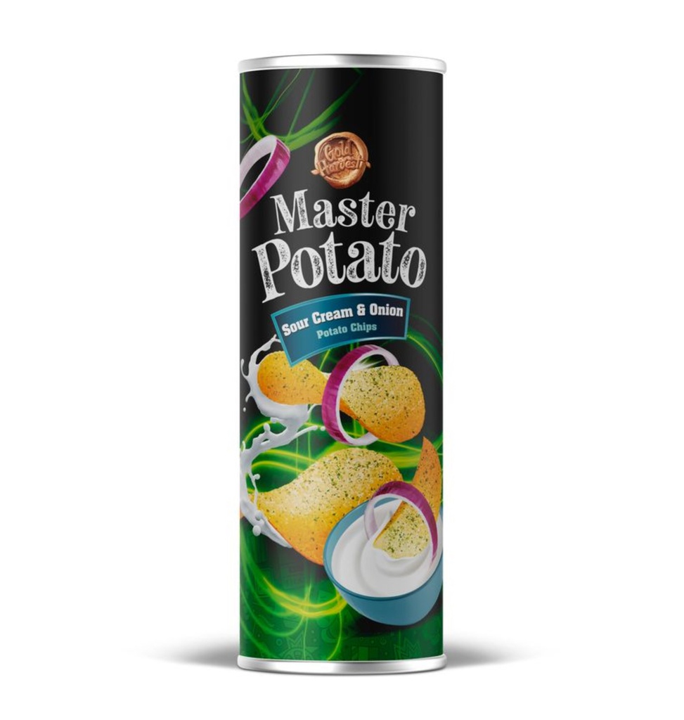 Master Potato Eksi Krema&Soganli Patates Cipsi (160gr X 14)