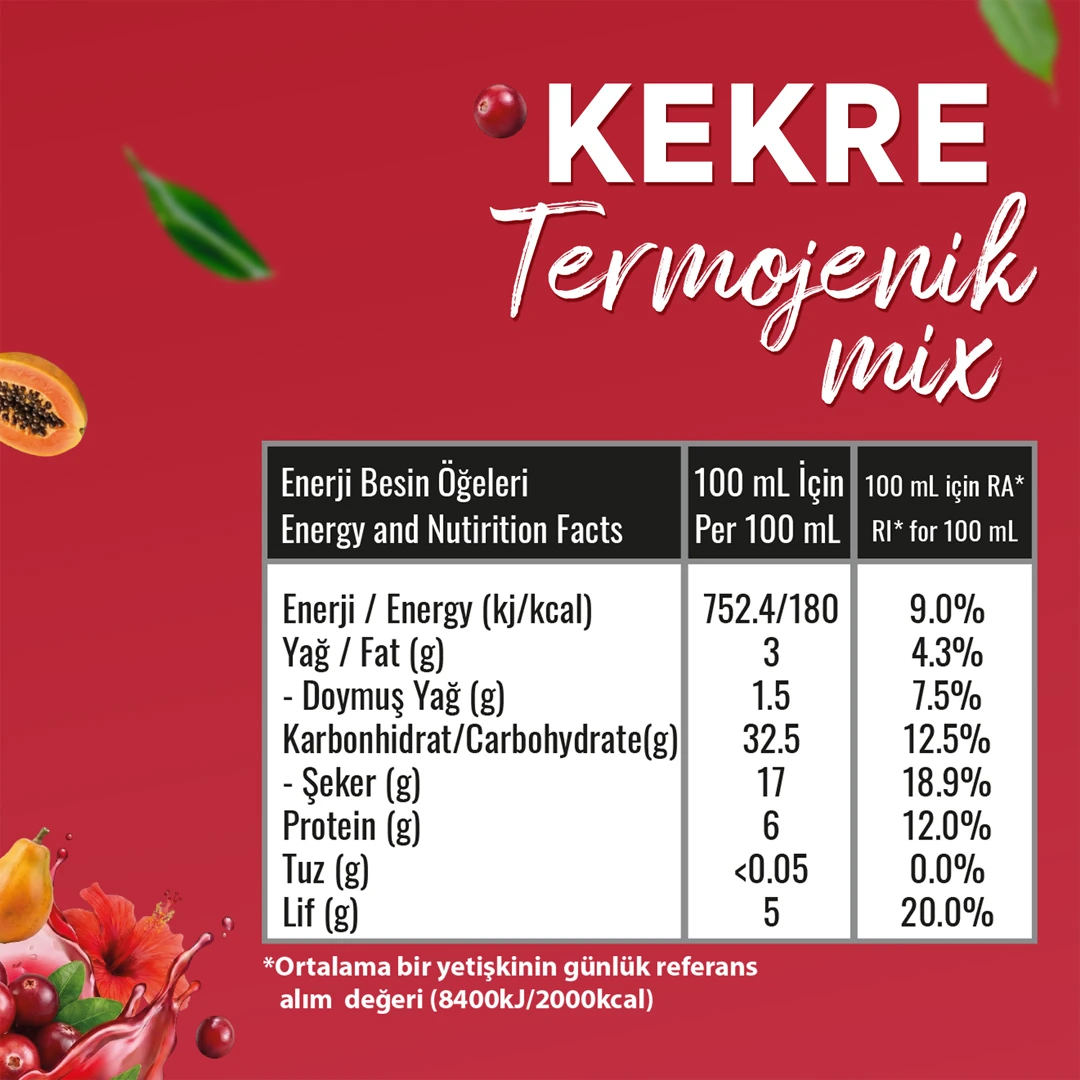 Zühre Ana Kekre Termojenik Mix 250ml - Image 4